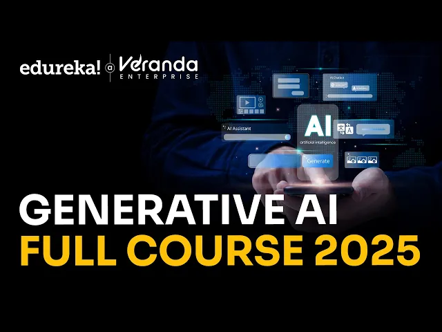 Generative AI Full Course 2025 | Gen AI Tutorial for Beginners | Gen AI Explained